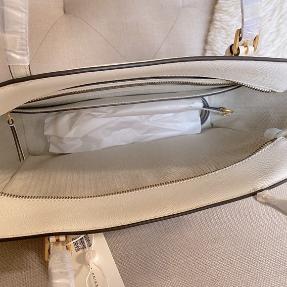 New Tory Burch Emerson Small Tote - white - Picture 3 of 5